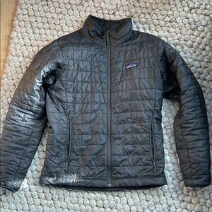 Patagonia Nano Puff jacket, dark grey
